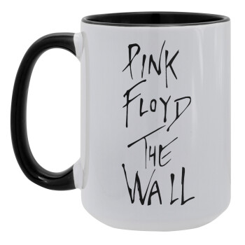 Pink Floyd, The Wall, Κούπα Mega 15oz, κεραμική Μαύρη, 450ml