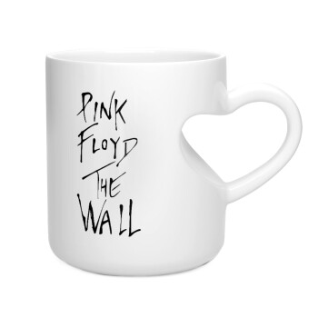 Pink Floyd, The Wall, Κούπα καρδιά λευκή, κεραμική, 330ml