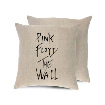 Pink Floyd, The Wall, Μαξιλάρι καναπέ ΛΙΝΟ 40x40cm περιέχεται το  γέμισμα