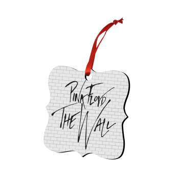 Pink Floyd, The Wall, Christmas ornament polygon wooden 7.5cm