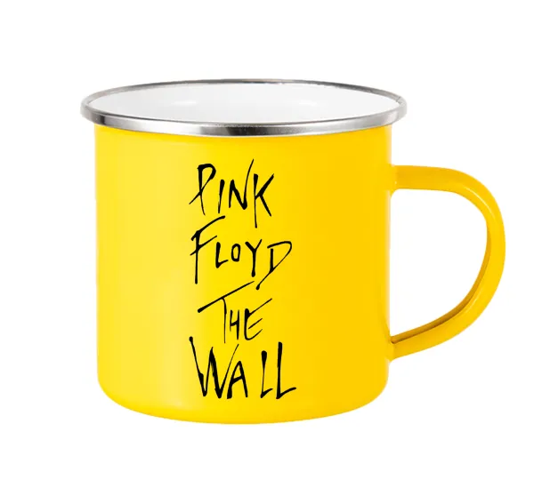 Pink Floyd — Yellow Enamel Metallic Cup 360ml
