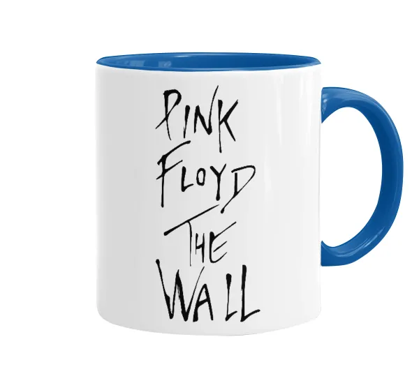 Pink Floyd — Κούπα χρωματιστή μπλε, κεραμική, 330ml