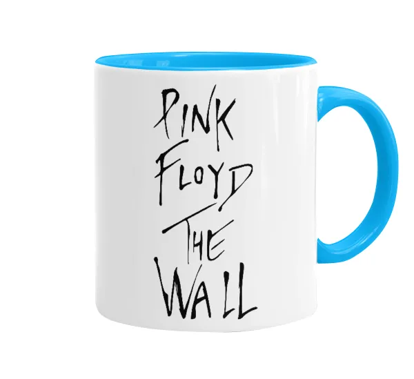 Pink Floyd — Κούπα χρωματιστή γαλάζια, κεραμική, 330ml