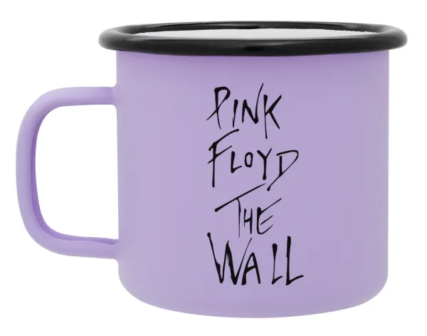 Pink Floyd — Κούπα Μεταλλική εμαγιέ ΜΑΤ Light Pastel Purple 360ml