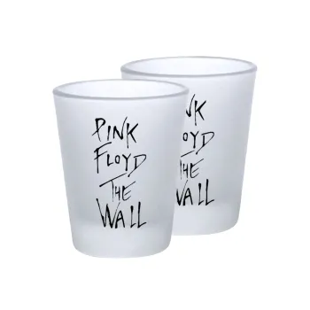 Pink Floyd, The Wall, Σφηνοπότηρα γυάλινα 45ml του πάγου (2 τεμάχια)