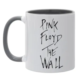 Pink Floyd, The Wall, Κούπα χρωματιστή γκρι, κεραμική, 330ml