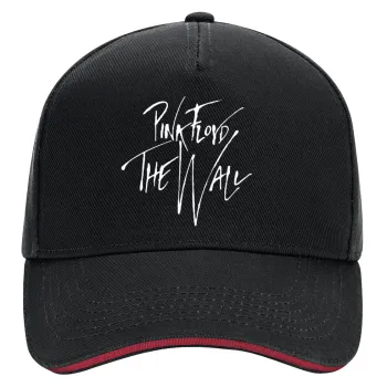Pink Floyd, The Wall, DRILL Καπέλο Ενηλίκων Ultimate ΜΑΥΡΟ/ΚΟΚΚΙΝΟ, (100% ΒΑΜΒΑΚΕΡΟ, ΕΝΗΛΙΚΩΝ, UNISEX, ONE SIZE)