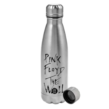 Pink Floyd, The Wall, Metallic water bottle, stainless steel, 750ml