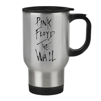 Pink Floyd, The Wall, Stainless steel travel mug with lid, double wall 450ml