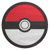 Pokemon ball, Επιφάνεια κοπής γυάλινη στρογγυλή (30cm)