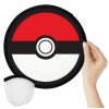 Pokemon ball, Βεντάλια υφασμάτινη αναδιπλούμενη με θήκη (20cm)