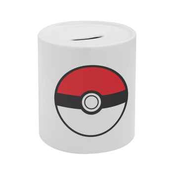 Pokemon ball, Κουμπαράς πορσελάνης με τάπα