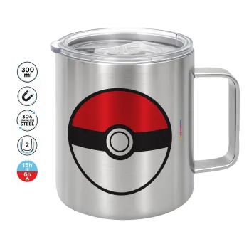 Pokemon ball, Κούπα Ανοξείδωτη διπλού τοιχώματος 300ml