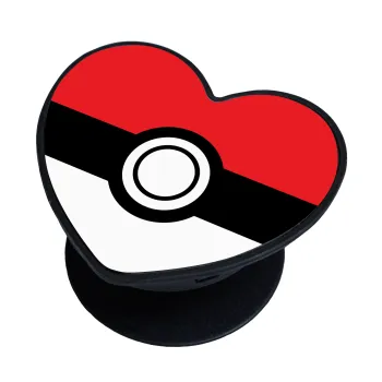 Pokemon ball, Phone Holders Stand  καρδιά Μαύρο Βάση Στήριξης Κινητού στο Χέρι
