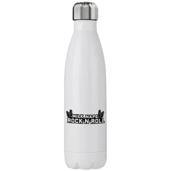 Milk, Naps, Rock N Roll, Stainless steel, double-walled, 750ml