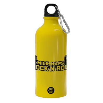 Milk, Naps, Rock N Roll, Παγούρι νερού 600ml