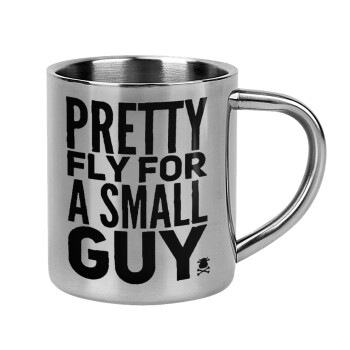 Pretty fly for a small guy, Mug Stainless steel double wall 300ml