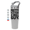 GREY color, 890ml (30oz) stainless Steel Tumbler with Handle