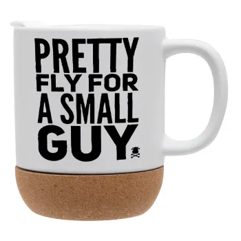 Pretty fly for a small guy, Ceramic coffee mug Cork (MAT), 330ml