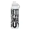 1L Stainless Steel Thermal Bottle with Phone Holder & Double Wall Insulation