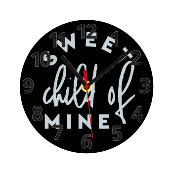 Sweet child of mine!, Ρολόι τοίχου γυάλινο (20cm)