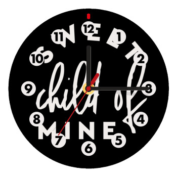Sweet child of mine!, Wooden wall clock (20cm)