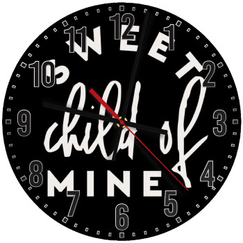 Sweet child of mine!, Ρολόι τοίχου ξύλινο (30cm)