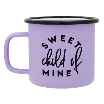 Sweet child of mine!, Κούπα Μεταλλική εμαγιέ ΜΑΤ Light Pastel Purple 360ml