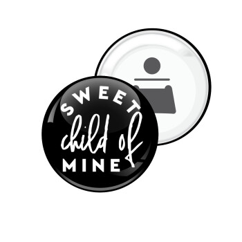 Sweet child of mine!, Μαγνητάκι και ανοιχτήρι μπύρας στρογγυλό διάστασης 5,9cm