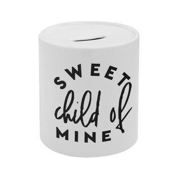 Sweet child of mine!, Κουμπαράς πορσελάνης με τάπα