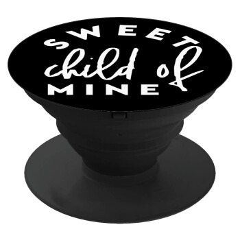 Sweet child of mine!, Phone Holders Stand  Black Hand-held Mobile Phone Holder