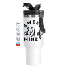 Mega Stainless steel Tumbler with lid, double wall 1,2L