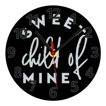 Sweet child of mine!, Ρολόι τοίχου γυάλινο (20cm)
