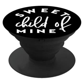 Sweet child of mine!, Phone Holders Stand  Black Hand-held Mobile Phone Holder