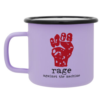 Rage against the machine, Κούπα Μεταλλική εμαγιέ ΜΑΤ Light Pastel Purple 360ml