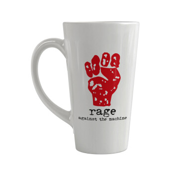 Rage against the machine, Κούπα κωνική Latte Μεγάλη, κεραμική, 450ml