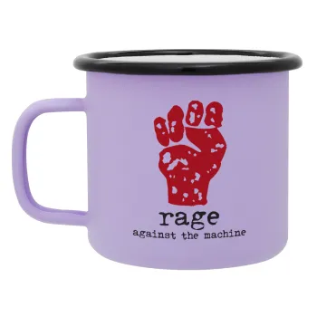 Rage against the machine, Κούπα Μεταλλική εμαγιέ ΜΑΤ Light Pastel Purple 360ml