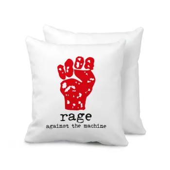 Rage against the machine, Sofa cushion 40x40cm includes filling