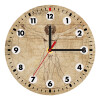 Wooden wall clock (20cm)
