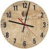 Ρολόι τοίχου ξύλινο 30cm