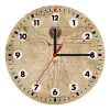 Wooden wall clock (20cm)