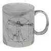 Mug ceramic marble style, 330ml