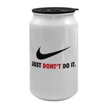 Just Don't Do it!, Κούπα ταξιδιού μεταλλική με καπάκι (tin-can) 500ml