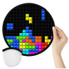 Tetris blocks, Βεντάλια υφασμάτινη αναδιπλούμενη με θήκη (20cm)