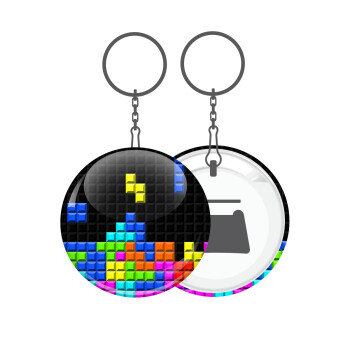 Tetris blocks, Μπρελόκ μεταλλικό 5cm με ανοιχτήρι