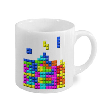 Tetris blocks, Κουπάκι κεραμικό, για espresso 150ml