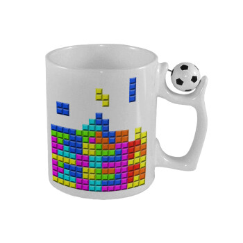 Tetris blocks, Κούπα με μπάλα ποδασφαίρου , 330ml