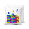Tetris blocks, Μαξιλάρι καναπέ 40x40cm περιέχεται το  γέμισμα
