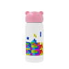 Pink stainless steel thermal flask, 320ml