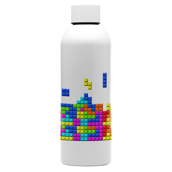 Tetris blocks, Μεταλλικό παγούρι νερού, 304 Stainless Steel 800ml